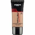 L'Oreal Paris Infallible Pro-Matte Foundation, Natural Buff [103] 1 oz (Pack of 3) Beauty & Personal Care L'Oreal Paris