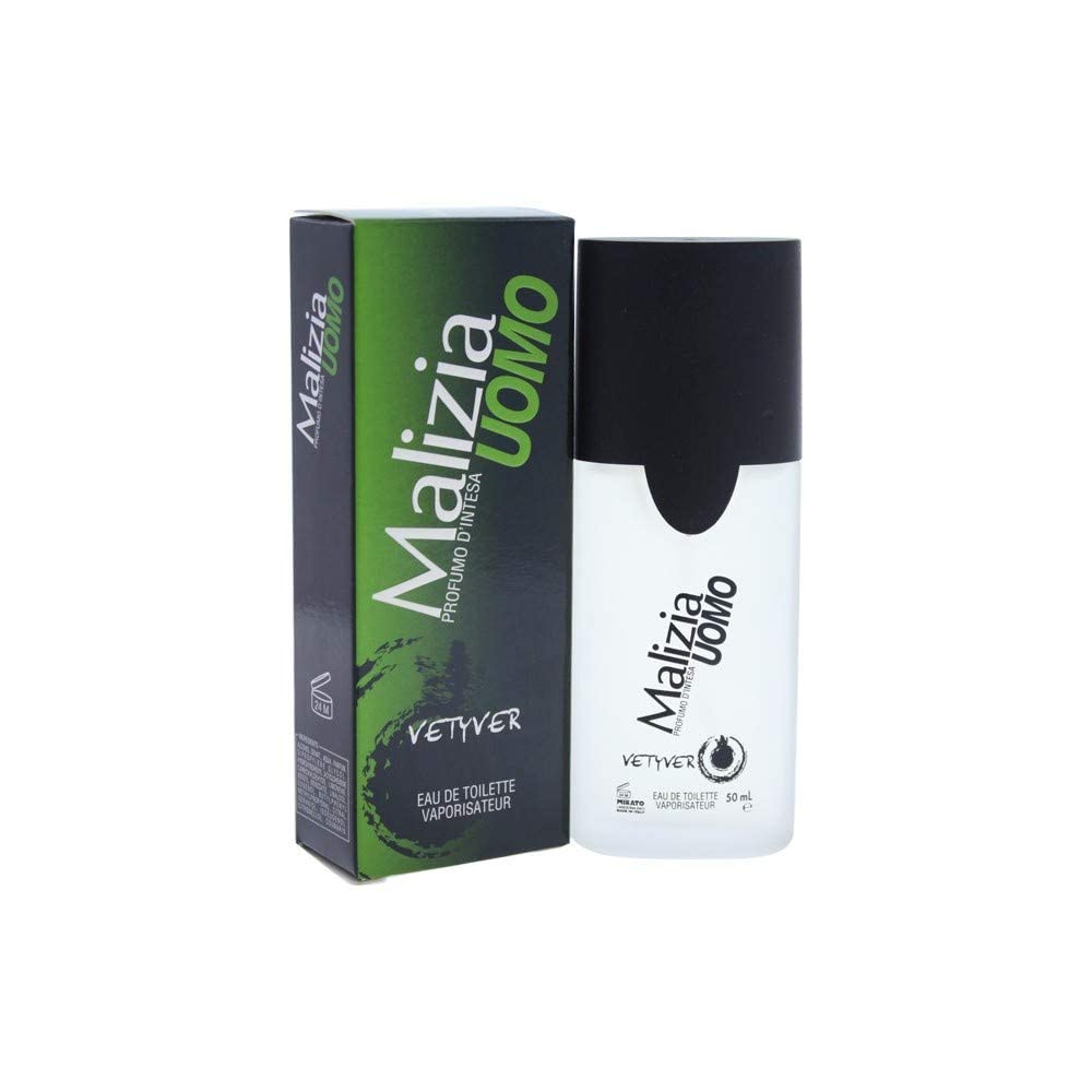 Vetyver Malizia Uomo Eau de Toilette Spray for Men, 1.7 Ounce Beauty & Personal Care Malizia