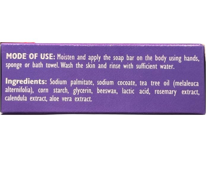 LABS INCREDIBLE Feminine Hygiene Soap Bar - Handcrafted Natural Cleanser for Odor Control & Freshness, 3.5 oz (100g) - Infused with Tea Tree, Aloe Beauty & Personal Care LABS INCREDIBLE