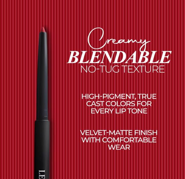 LePaon Cosmetics Define It Lipliner - Long-wear, Creamy Matte Lip Liner with High Pigment Payoff - Non-Drying Smooth Application for Defined Lips Beauty & Personal Care Le Paon Cosmetics