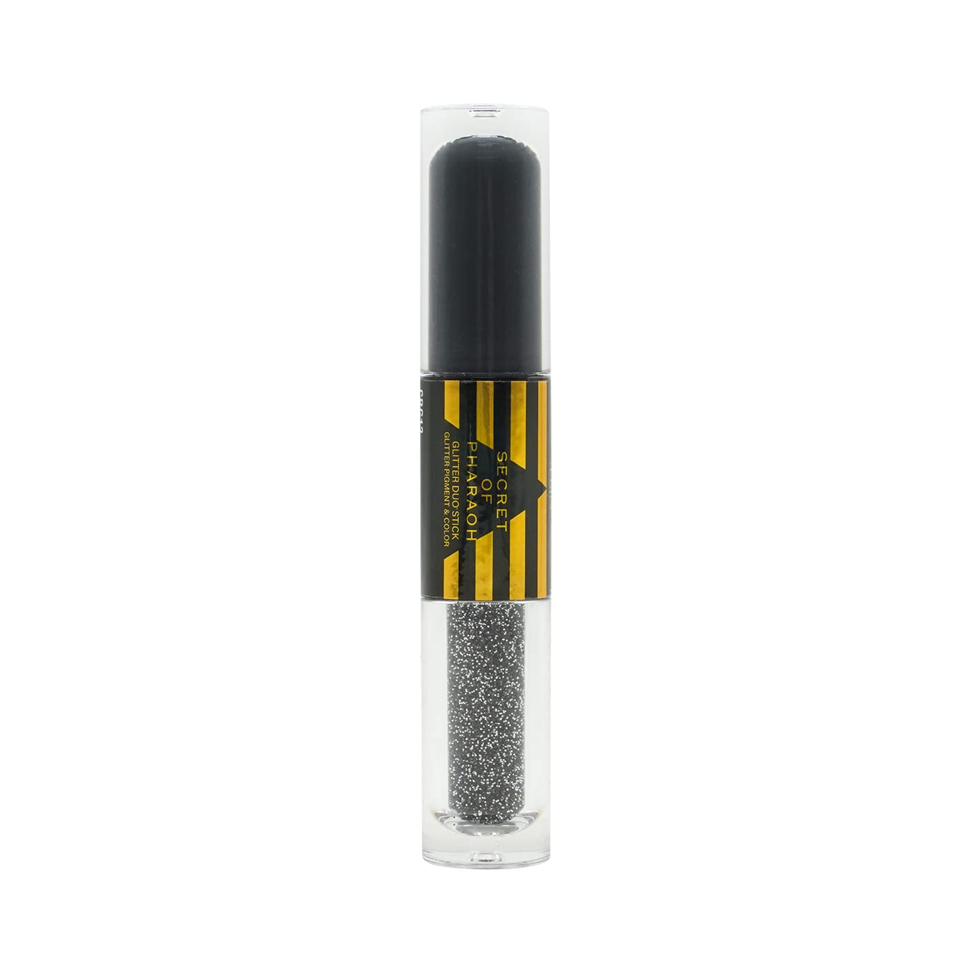 EBIN NEW YORK Secret of Pharaoh Glitter Duo Stick Black Goddess | Dual-Ended Primer & Glitter Face Makeup Stick | Creamy Long-Lasting Shimmer Finish | Beauty & Personal Care EBIN NEW YORK