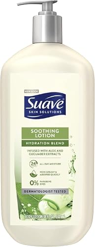 Suave Skin Solutions Body Lotion, Soothing with Aloe, 32 oz Beauty & Personal Care Suave