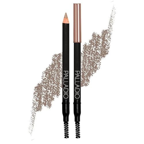 Palladio Brow Pencil & Brush for Eyebrows, Taupe Beauty & Personal Care Palladio