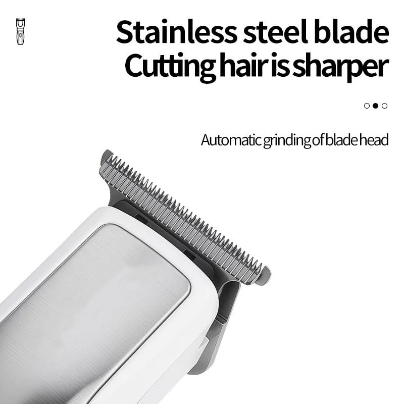 QDKVTNDJZ Hair Clippers for Men, Electric for Hairdressing Household Trimming Haircut Machine T Blade Charging Cordless Trimmer Beauty and Personal Care QDKVTNDJZ