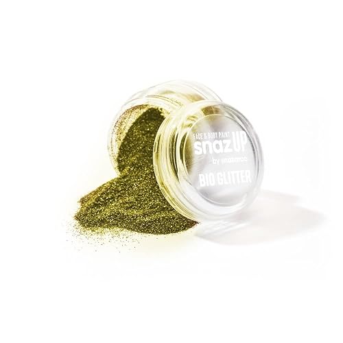 Snazaroo Fine Bio Glitter, 5g (.17-oz) Tub, Gold Beauty & Personal Care Snazaroo