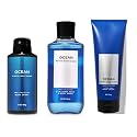 Bath and Body Works - Ocean - For Men - 3 pc Bundle - (2020 Edition) Beauty & Personal Care Bath & Body Works