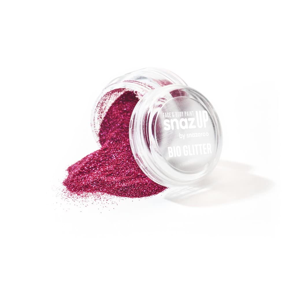 Snazaroo Fine Bio Glitter, 5g (.17-oz) Tub, Pink Beauty & Personal Care Snazaroo