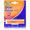 Banana Boat Spf#50 Sport Lip Balm 0.15 Ounce (4.4ml) (3 Pack) Beauty & Personal Care Banana Boat