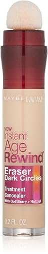 Maybelline Instant Age Rewind Eraser Dark Circles Treatment Concealer, Light 0.2 oz (Pack of 8) Beauty & Personal Care MAYBELLINE