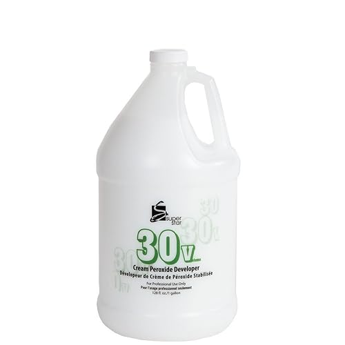 Super Star Stabilized Cream Peroxide Developer, 30v Hc-50304 Beauty & Personal Care Super Star