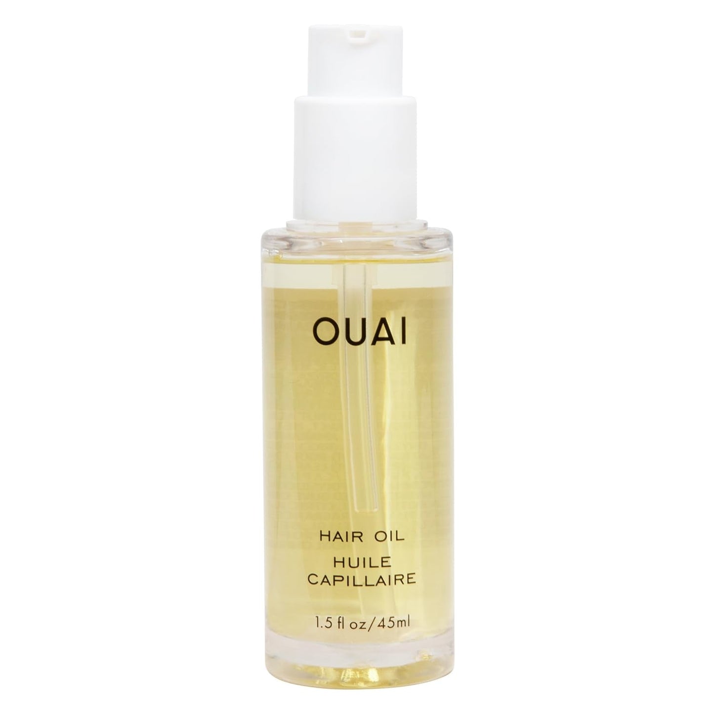 OUAI Hair Oil - Hair Heat Protectant Oil for Frizz Control - Adds Shine and Smooths Split Ends - Color Safe Formula - Paraben, Phthalate and Sulfate Beauty and Personal Care OUAI