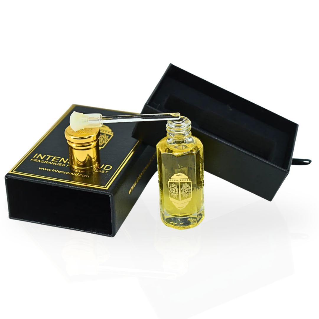INTENSE OUD Erba Long Lasting Arabian Perfume Oils for Women 12ML (0.40 OZ) Fragrance Oil with Citrus, Vanilla and Musk Notes - Luxury Concentrated Beauty & Personal Care INTENSE OUD