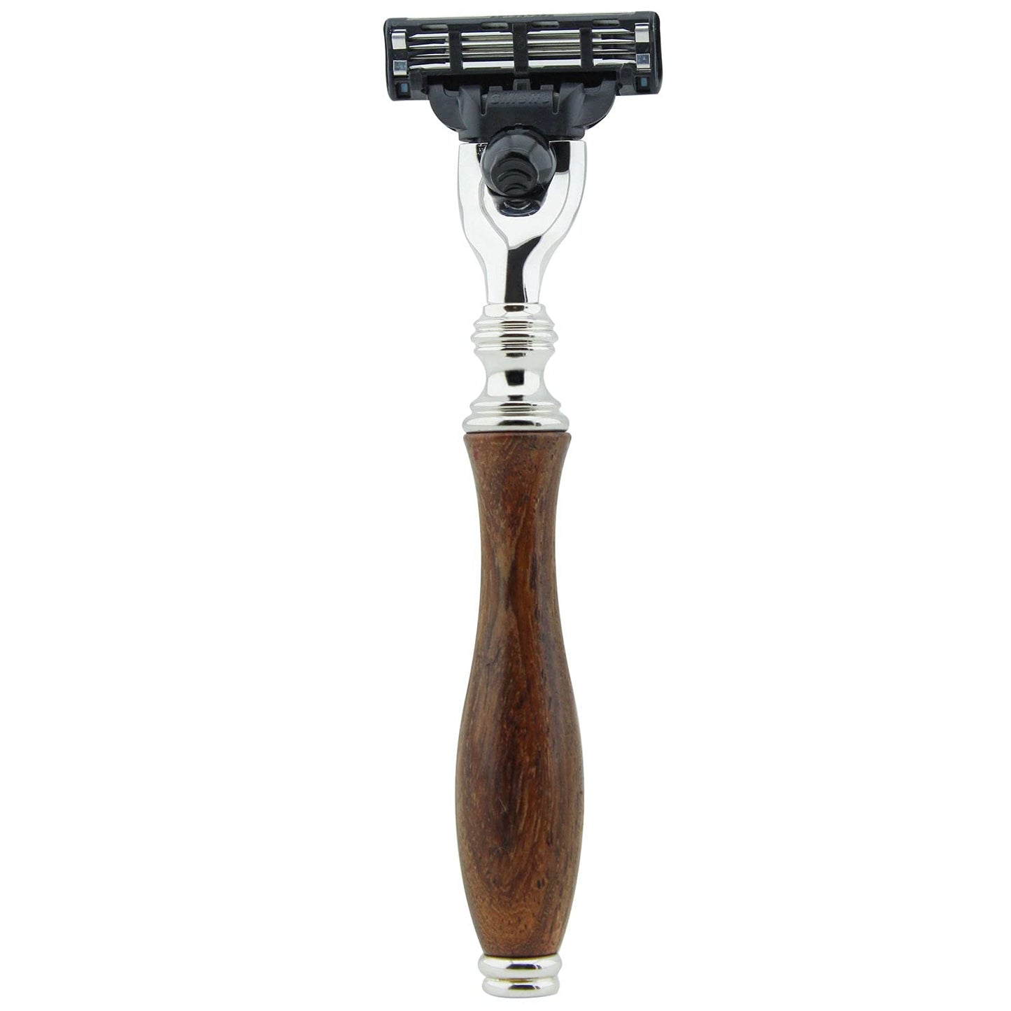 Haryali Mens Shaving Safety Razor-Wooden Handle Beauty and Personal Care Haryali London