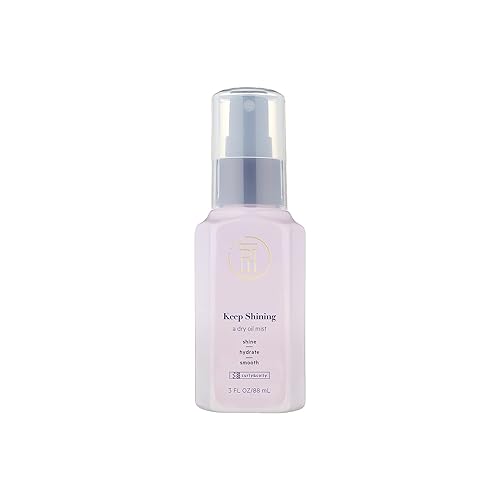 TPH BY TARAJI Keep Shining Dry Oil Mist for Coily & Curly Hair | Protective Gloss & Hair Shine Spray Helps Reduce the Look of Split of Ends | Cruelty Beauty & Personal Care TPH by Taraji