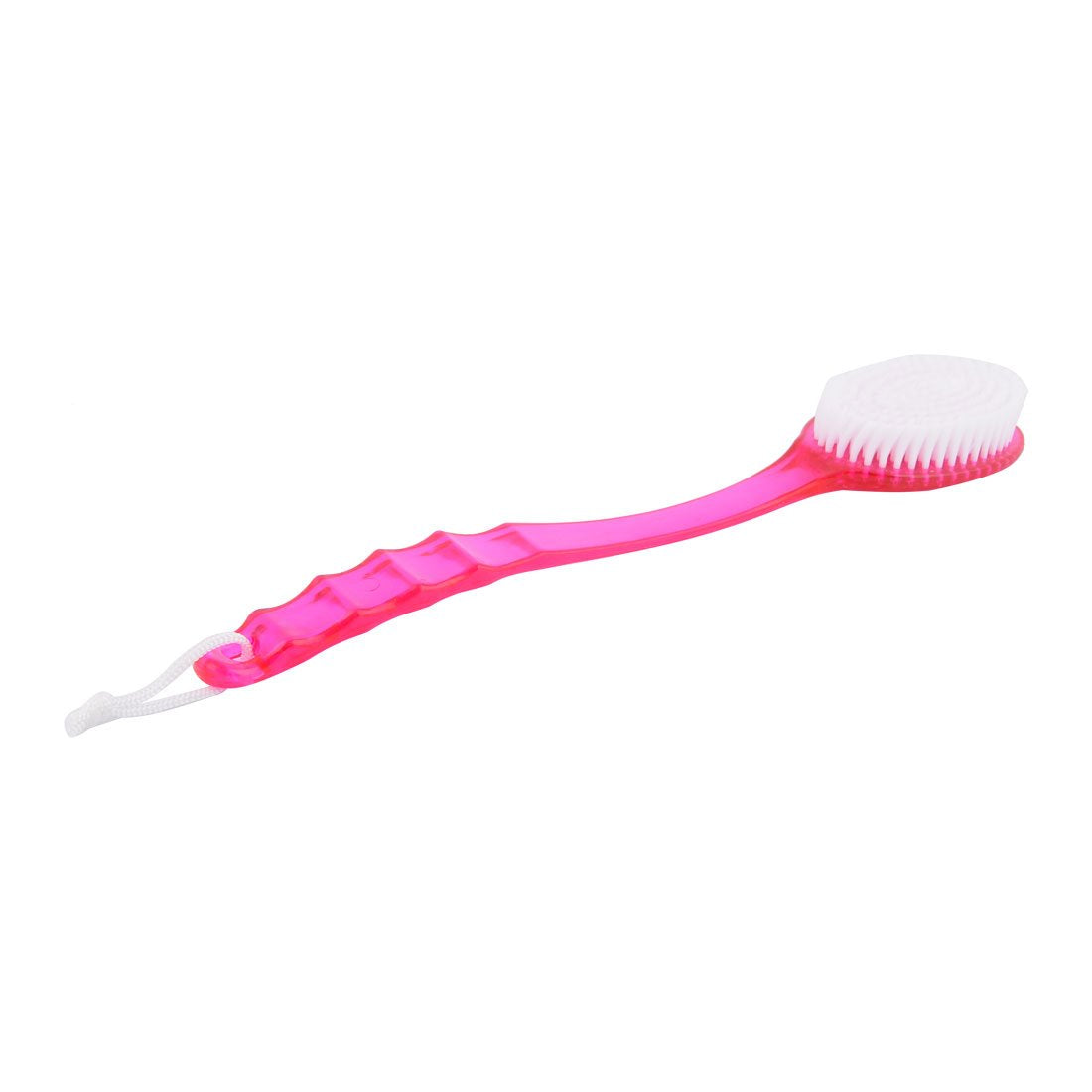 Ruilogod Plastic Handle Household Bathroom Pressure Relief Body Cleaning Massor Brush Fuchsia (id: 32c 005 13c 1ab 73c Beauty and Personal Care Ruilogod