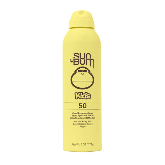 Sun Bum Kids SPF 50 Sunscreen Clear Body Spray - Broad Spectrum Water-Resistant with Vitamin E - Wet or Dry Skin Application - Hawaii 104 Act Beauty & Personal Care Sun Bum