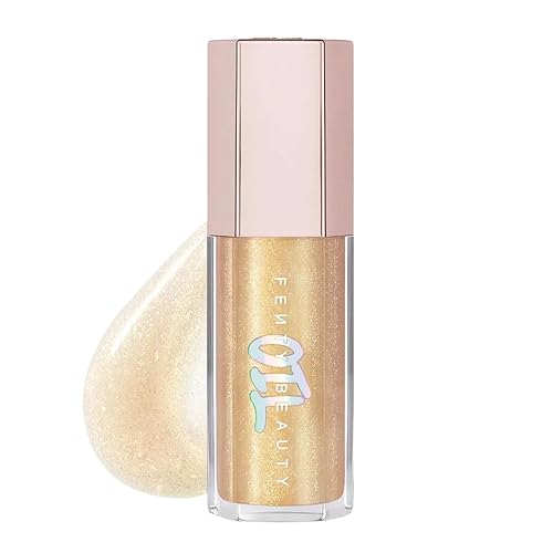 Gloss Bomb Luminizing Lip Oil N Gloss - Superfine Suga by Fenty Beauty for Women - 0.3 oz Lip Gloss Beauty & Personal Care FENTY BEAUTY