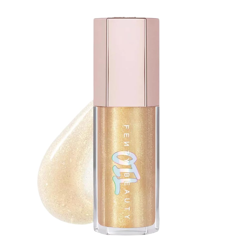 Gloss Bomb Luminizing Lip Oil N Gloss - Superfine Suga by Fenty Beauty for Women - 0.3 oz Lip Gloss Beauty & Personal Care FENTY BEAUTY