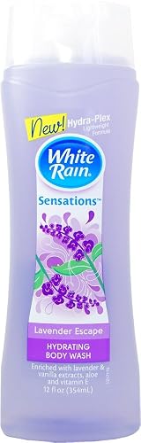 White Rain Sensations Lavender Escape Hydrating Body Wash, 12 oz Beauty & Personal Care White Rain