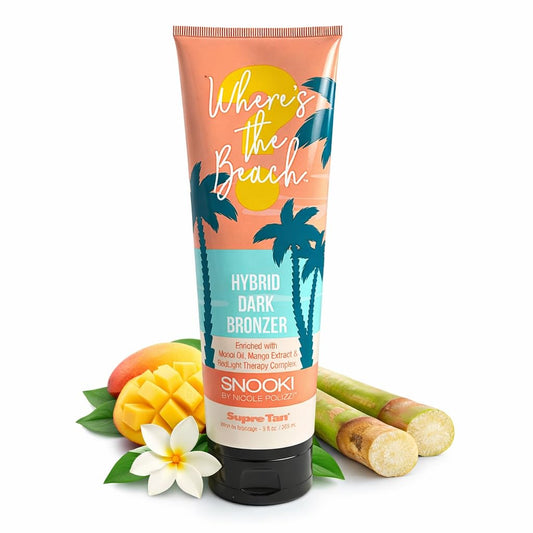 Snooki Wheres the Beach Hybrid Dark Tanning Bronzer 9oz Beauty & Personal Care Supre