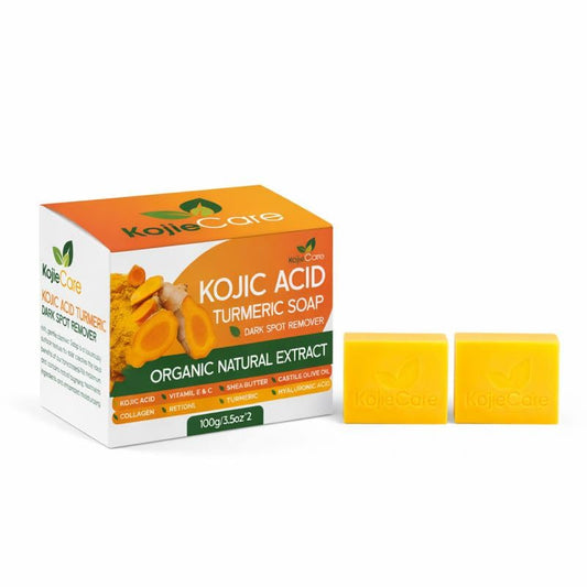 Kojic Acid Turmeric Soap Bar Beauty & Personal Care Kojiecare
