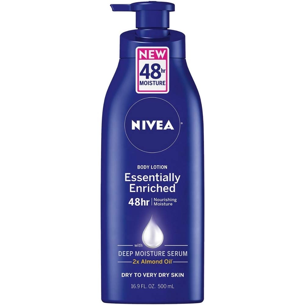 NIVEA Essentially Enriched Body Lotion 16.9 oz (Pack of 10) - Packaging May Vary Beauty & Personal Care NIVEA
