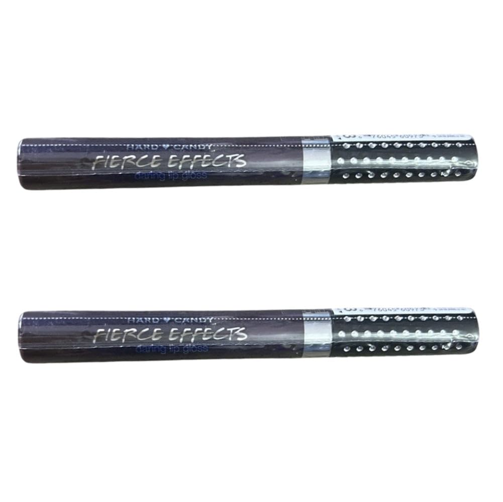 Hard Candy Pack of 2 Fierce Effects Daring Lip Gloss, Black Rose 973 Beauty & Personal Care Hard Candy
