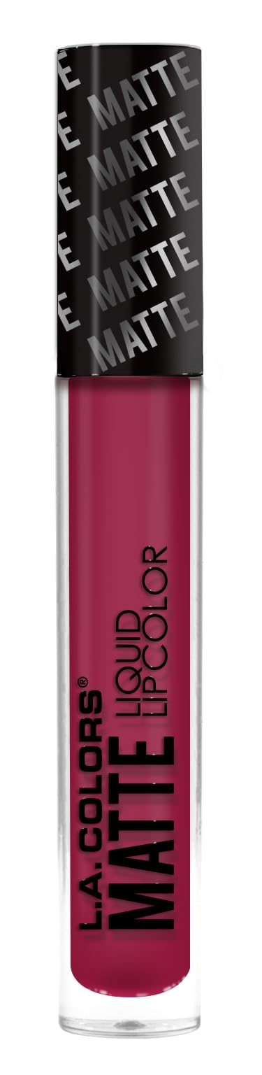 L.A. COLORS Matte Liquid Lip Color, Feisty CLG412 Beauty & Personal Care L.A. COLORS