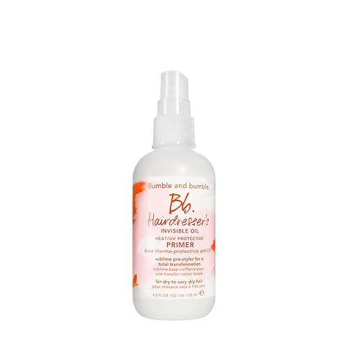 Bumble and bumble. Hairdresser's Invisible Oil Heat/UV Protection Leave-In Conditioner Hair Primer | Hydrating, Anti Frizz, Color Safe | Straight Beauty & Personal Care Bumble and bumble.