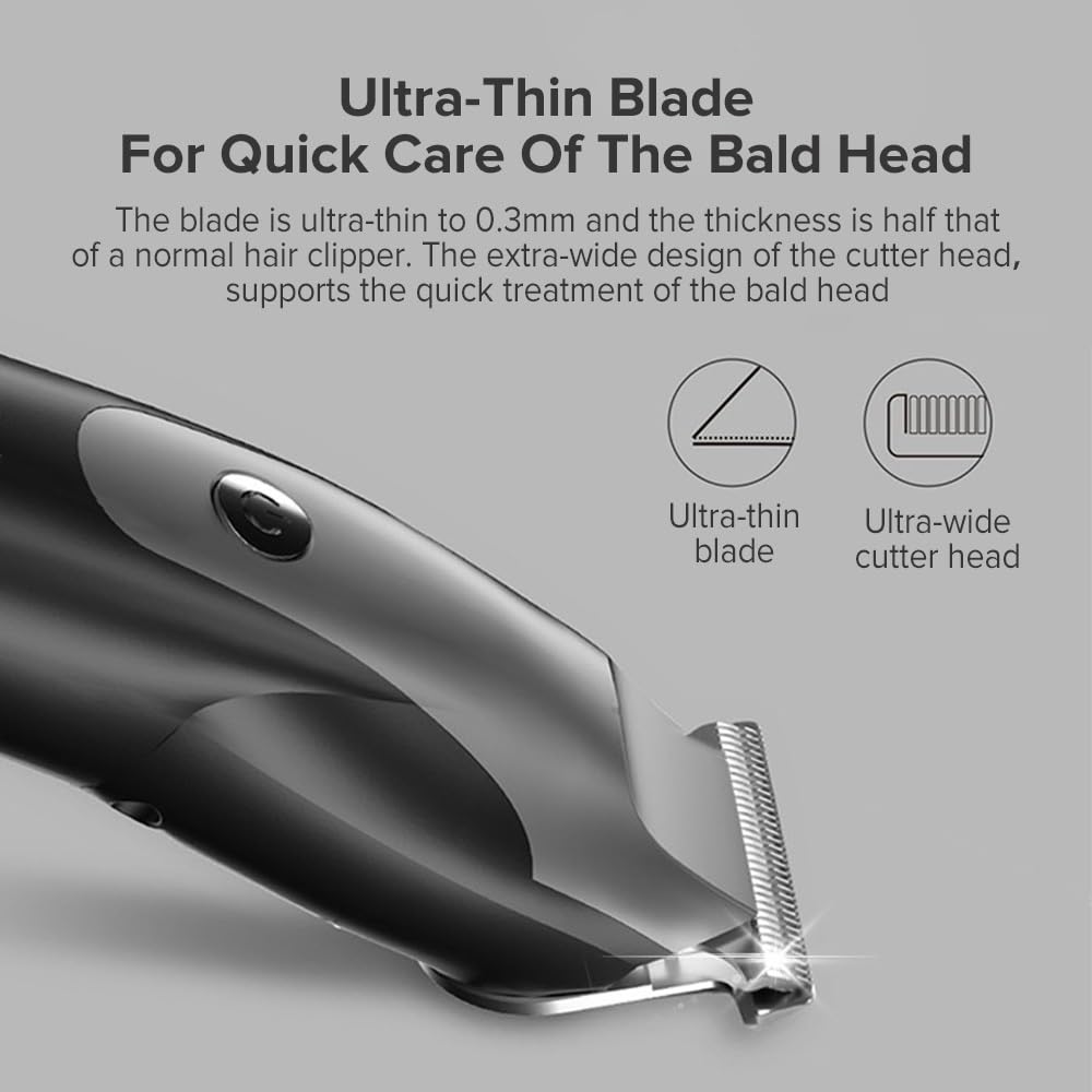QDKVTNDJZ Hair Clippers foren, USB Electric Clippersen Rechargeable Cordless Close Cutting T-Blade Trimmer with 3 Combs Beauty and Personal Care QDKVTNDJZ