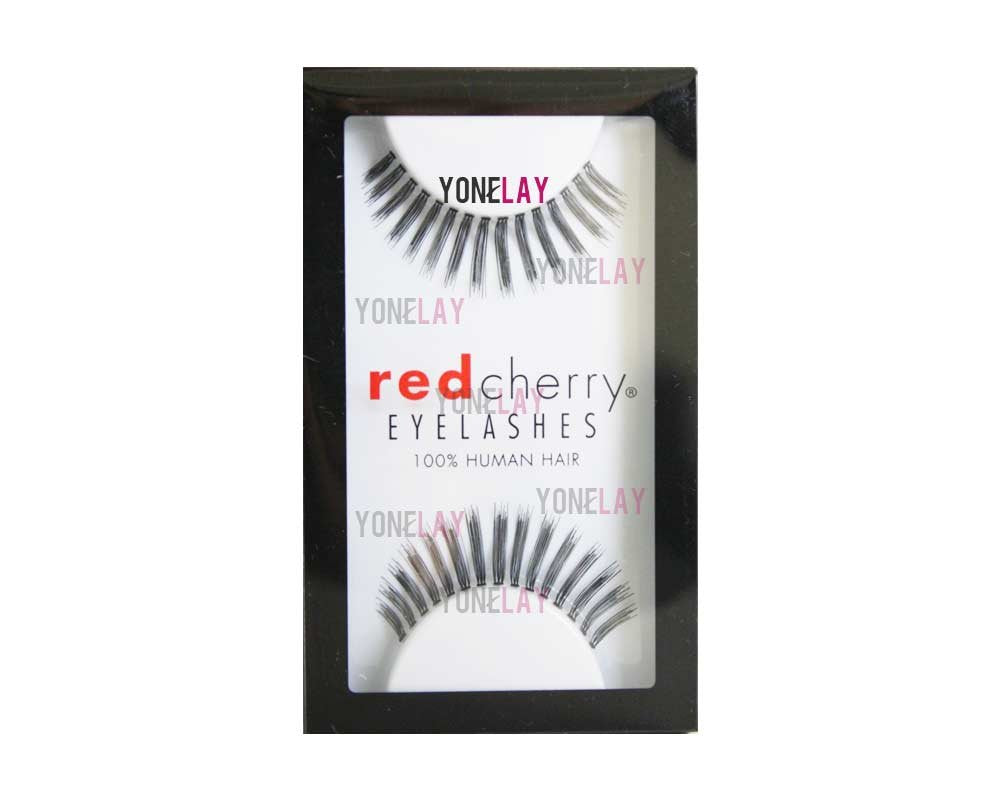 Red Cherry False Eyelashes (Pack of 10 pairs) (103)