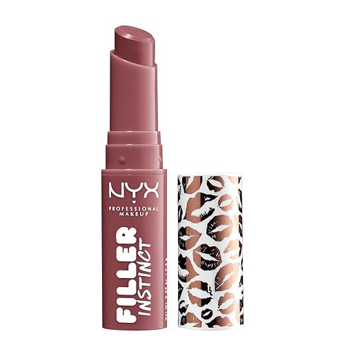 NYX PROFESSIONAL MAKEUP Filler Instinct Plumping Lip Color, Lip Balm - Sugar Pie (Mauve Pink Purple) Beauty & Personal Care NYX PROFESSIONAL MAKEUP