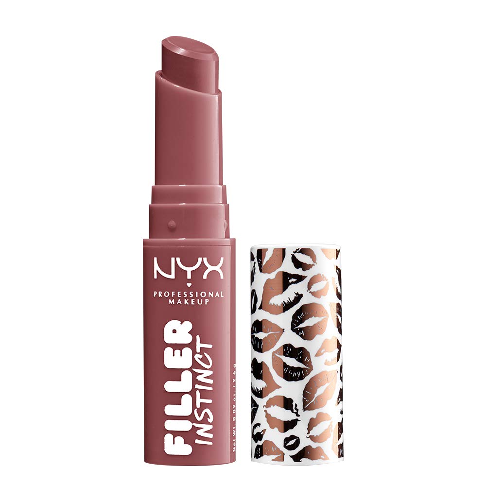 NYX PROFESSIONAL MAKEUP Filler Instinct Plumping Lip Color, Lip Balm - Sugar Pie (Mauve Pink Purple) Beauty & Personal Care NYX PROFESSIONAL MAKEUP