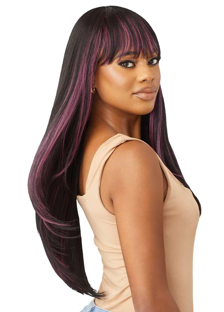 Outre Wigpop Synthetic Full Wig - Style Selects - Konnor (JET BLACK 1)