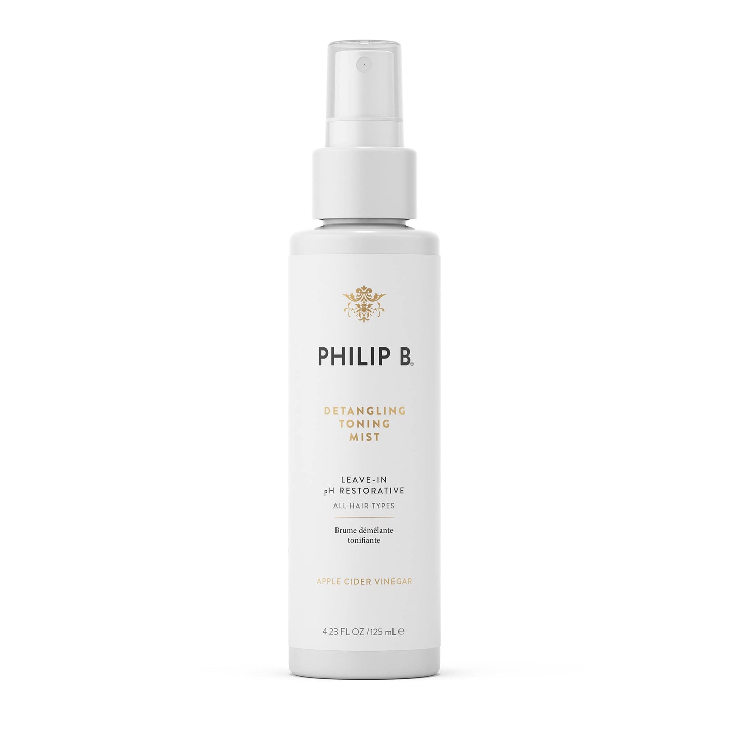PHILIP B Detangling Toning Mist pH Restorative 4.23 oz. (125 ml) | Un-Tease Tangles, Leaves Hair Glossy, Smooth and Frizz-Free Beauty & Personal Care PHILIP B