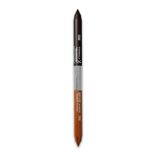 Formula Z Happy Stick Eyeliner - Tug Free Eyeliner Pencil with Vitamin E - Long Lasting Eye Makeup - Vegan - Cedar-Topaz - 2 x 0.02 oz Beauty & Personal Care Formula Z