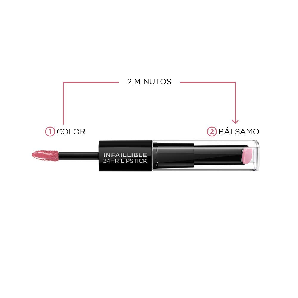 L'Oreal Paris Infallible Pro Last 2 Step Lipstick, Never Ending Nutmeg, 1 fl. oz. Beauty & Personal Care L'Oreal Paris