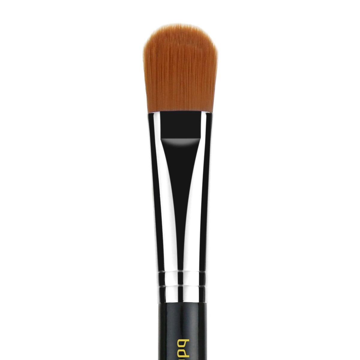 Bdellium Tools Professional Makeup Brush - Maestro Series 946 Firm Foundation - With Soft Synthetic Fibers, For Blending & Contouring (Black, 1pc)