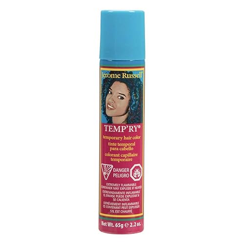 Jerome Russell Spray-On Temporary Vivid Hair Color - Red Wine Intense, Fast-Drying, Non-Sticky, Travel Size Hair Dye, 2.2 oz Beauty & Personal Care Jerome Russell