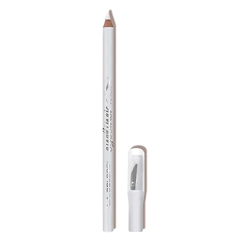 L.A. COLORS On Point Eyeliner Pencil, White CP626 Beauty & Personal Care L.A. COLORS