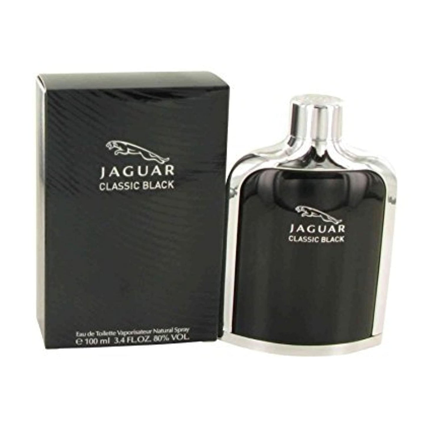 Jaguar Classic Black men cologne by Jaguar Eau De Toilette Spray 3.4 oz Beauty & Personal Care JAGUAR
