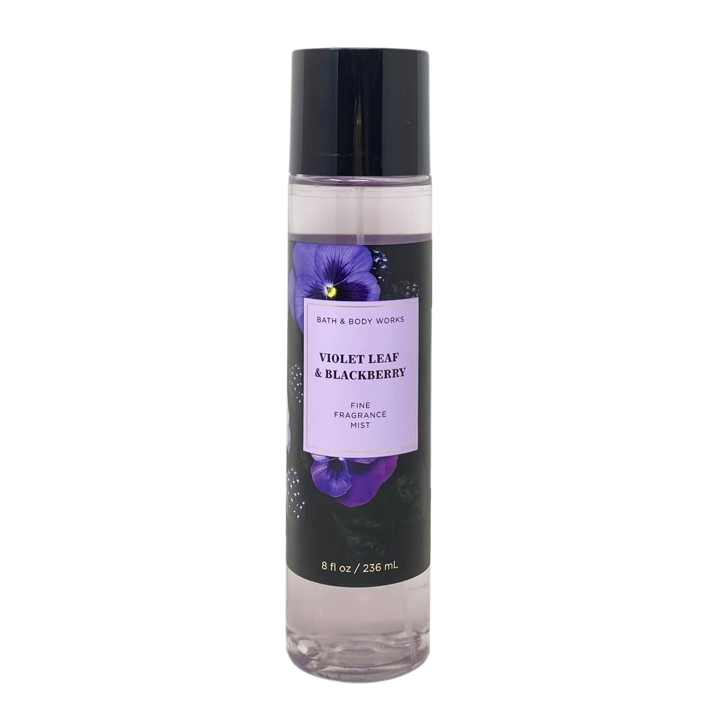 Bath & Body Works Violet Leaf & Blackberry 2 Piece Bundle - Fragrance Mist and Body Lotion - Full Size Beauty and Personal Care Bath & Body Works