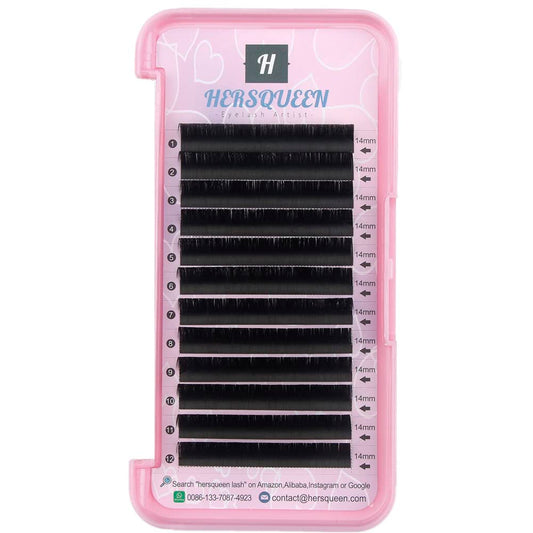 .03 Russian Volume Eyelash Extensions Mega Volume Lashes Faux Mink Cashmere Lash Super Soft Salon Lash Tray Individual False Eyelash Semi Permanent Beauty & Personal Care HERSQUEEN