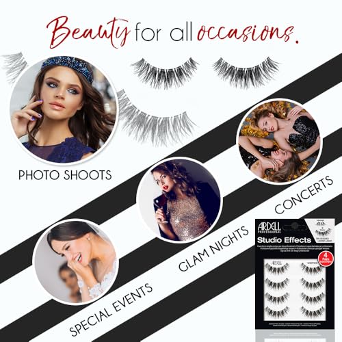 Ardell Studio Effects Wispies 4 Pairs Beauty & Personal Care Ardell