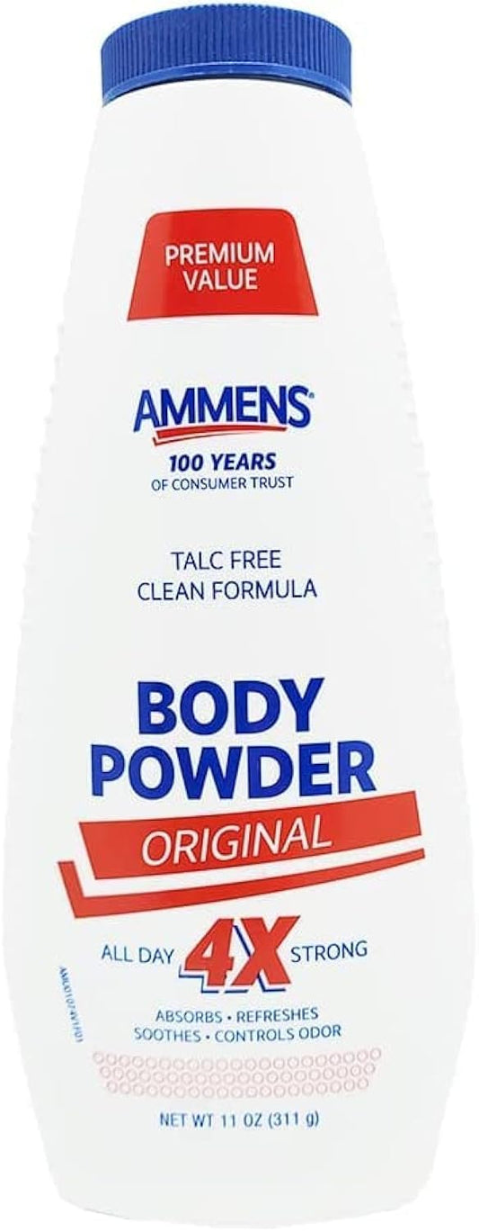 Ammens Deodorant Powder, Original 11 oz (pack of 2) Beauty and Personal Care AMMENS