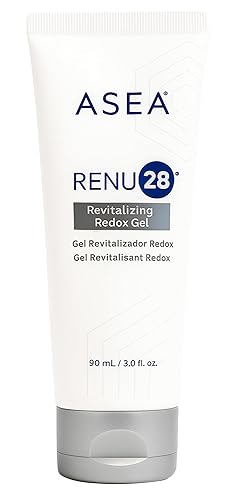 ASEA - RENU28 Redox Gel - Clean Beauty Skincare with Redox Molecules - Improves Elasticity, Smooths Fine Lines, Enhances Tone & Texture - 90 ml Beauty & Personal Care ASEA