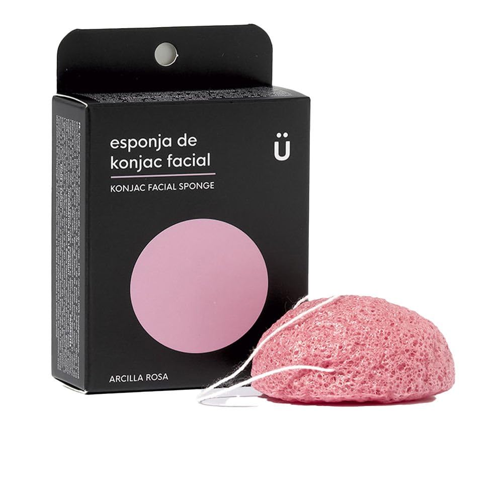 ESPONJA konjac Facial Arcilla rosa 15 gr Beauty and Personal Care Naturbrush