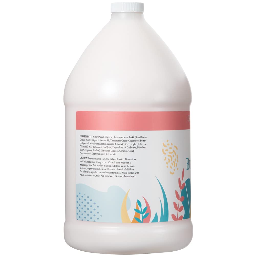 Ginger Lily Farms Botanicals Soothing Butter Lotion for Dry Skin, Champagne Mimosa, 100% Vegan & Cruelty-Free, Citrus Blend Scent, 1 Gallon (128 fl Beauty & Personal Care Ginger Lily Farms