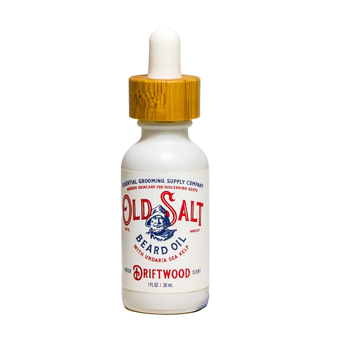 Driftwood Trio - Old Salt Grooming Supply - Beard Oil, Pomade and Bar Shampoo Set with Sea Kelp - Handcrafted, Natural, No Harsh Chemicles Beauty & Personal Care Old Salt