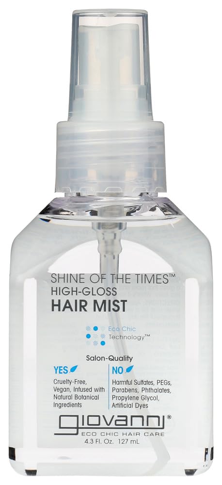 2 Packs of Giovanni Shine of The Times Finishing Mist - 4 Fl Oz Beauty & Personal Care GIOVANNI